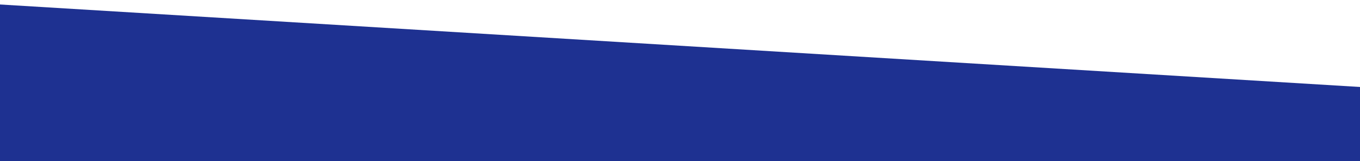 Bandeau oblique de couleur bleue
